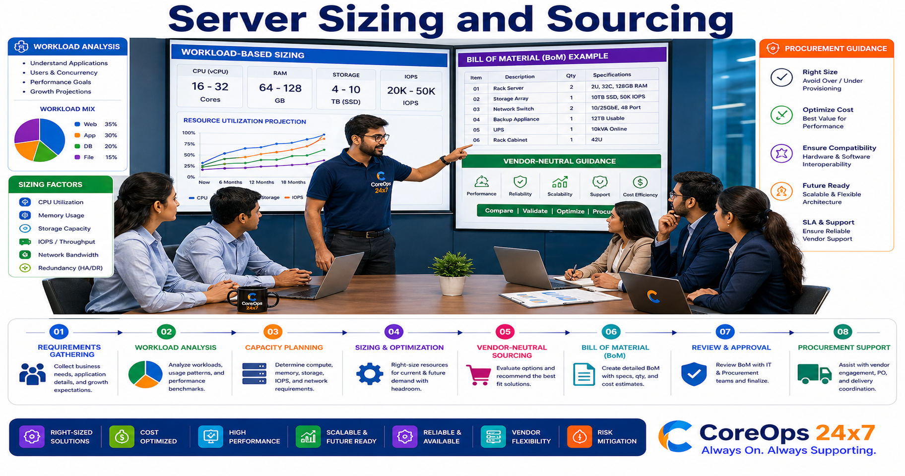 Server Sizing and Sourcing